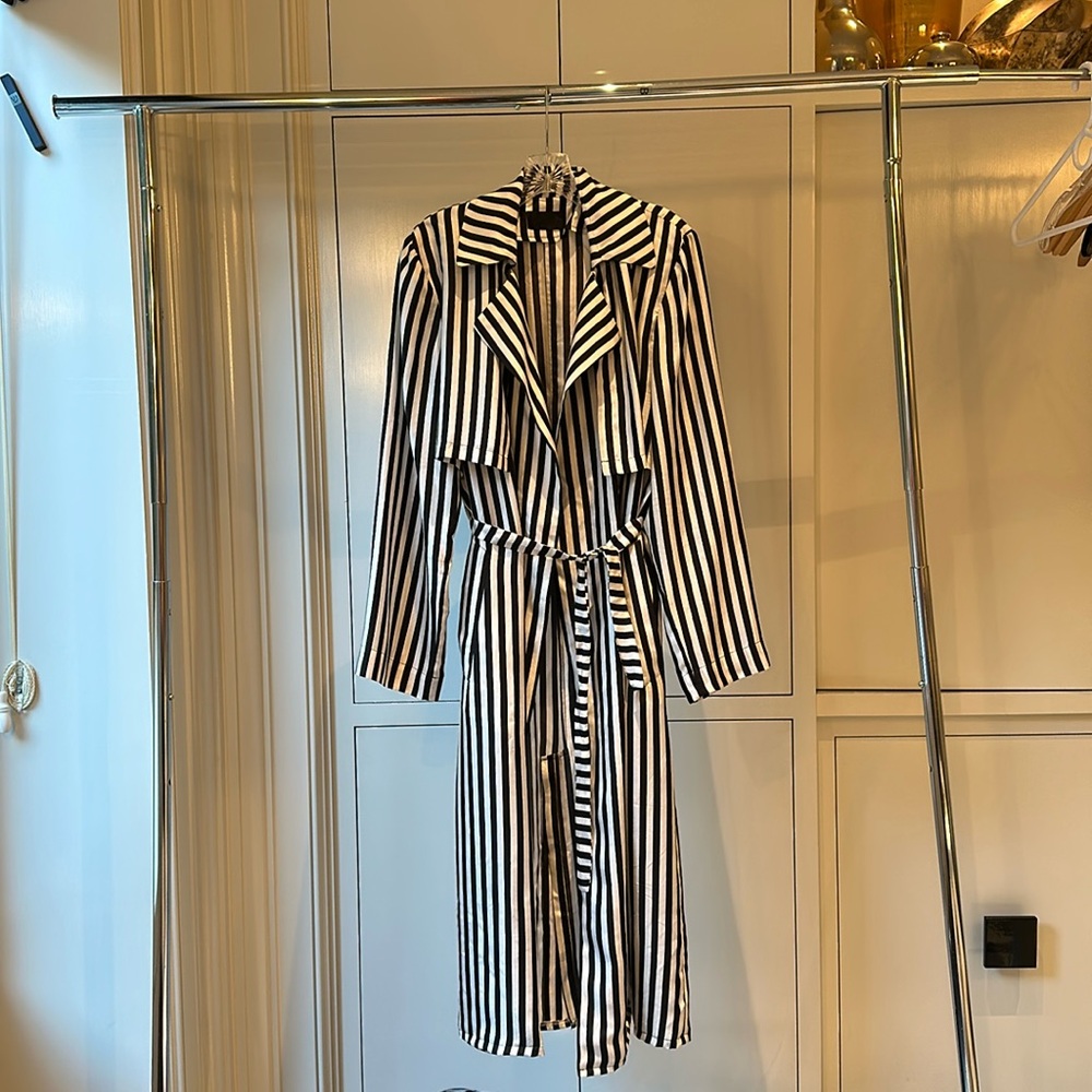 RtA striped silk robe - Picture 1 of 5